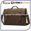 Genuine Vintage Leather Mens Laptop Security Briefcase Tote Bag